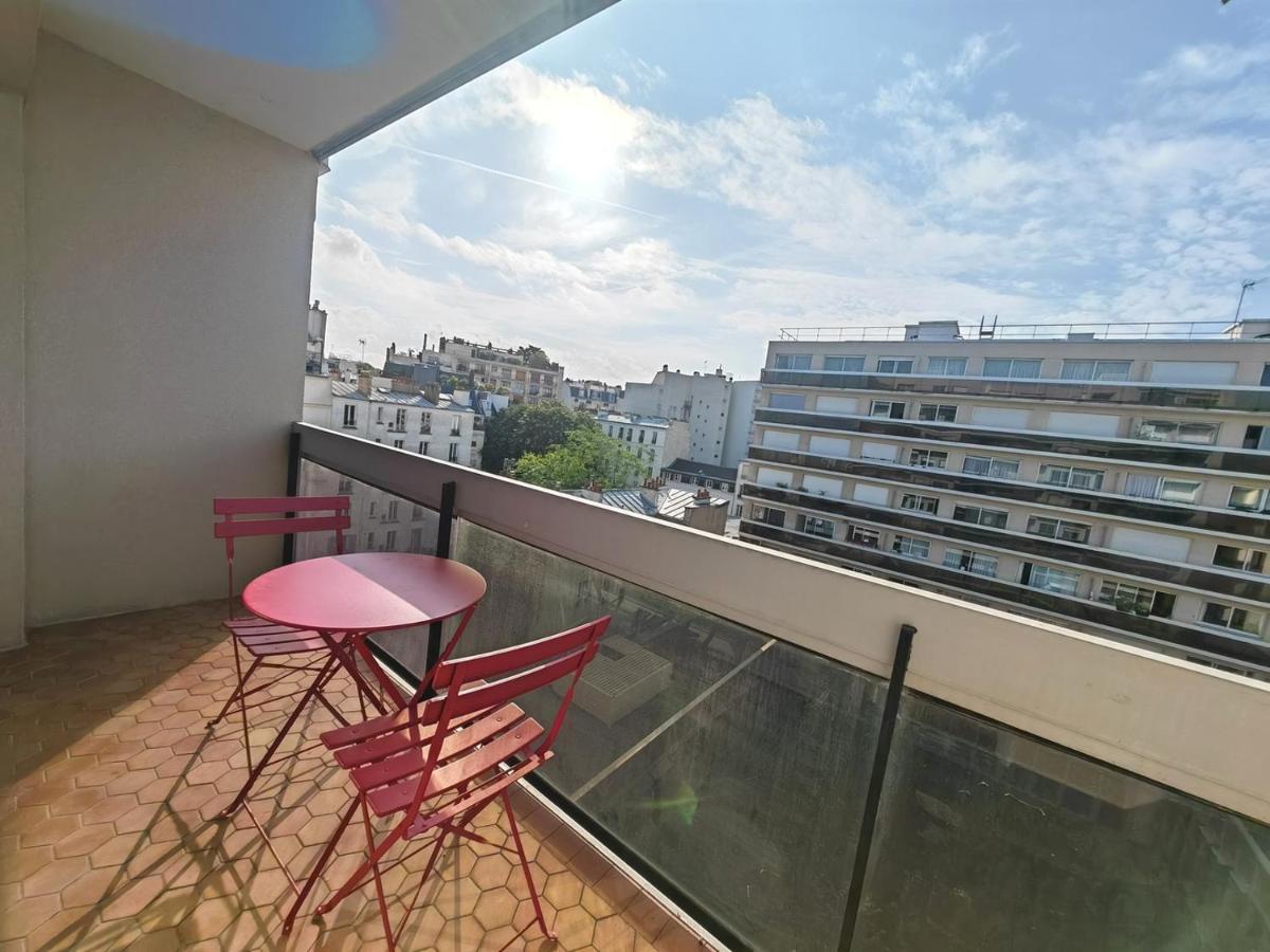 Appartement Avec Balcon Et Parking A Paris Alesia Extérieur photo